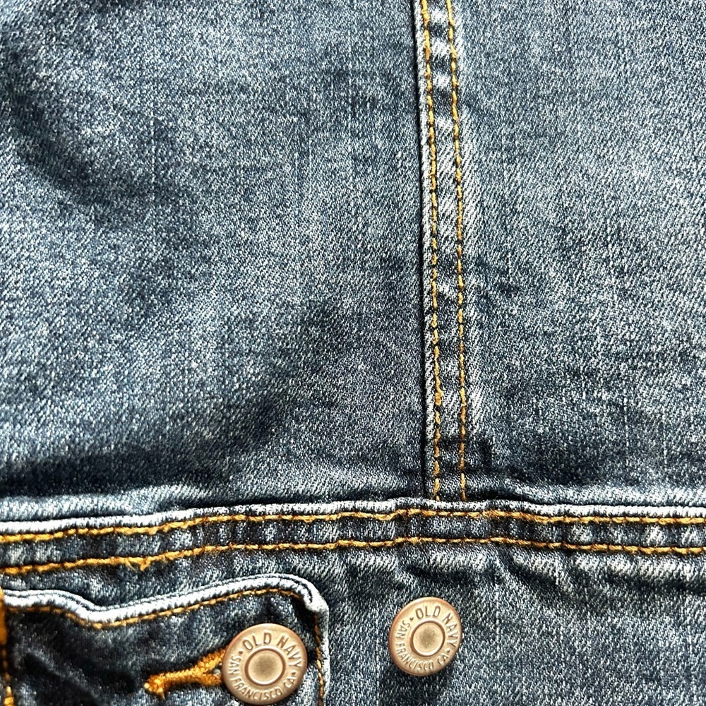 Old Navy Blue jean jacket size xs - Picture 10 of 10